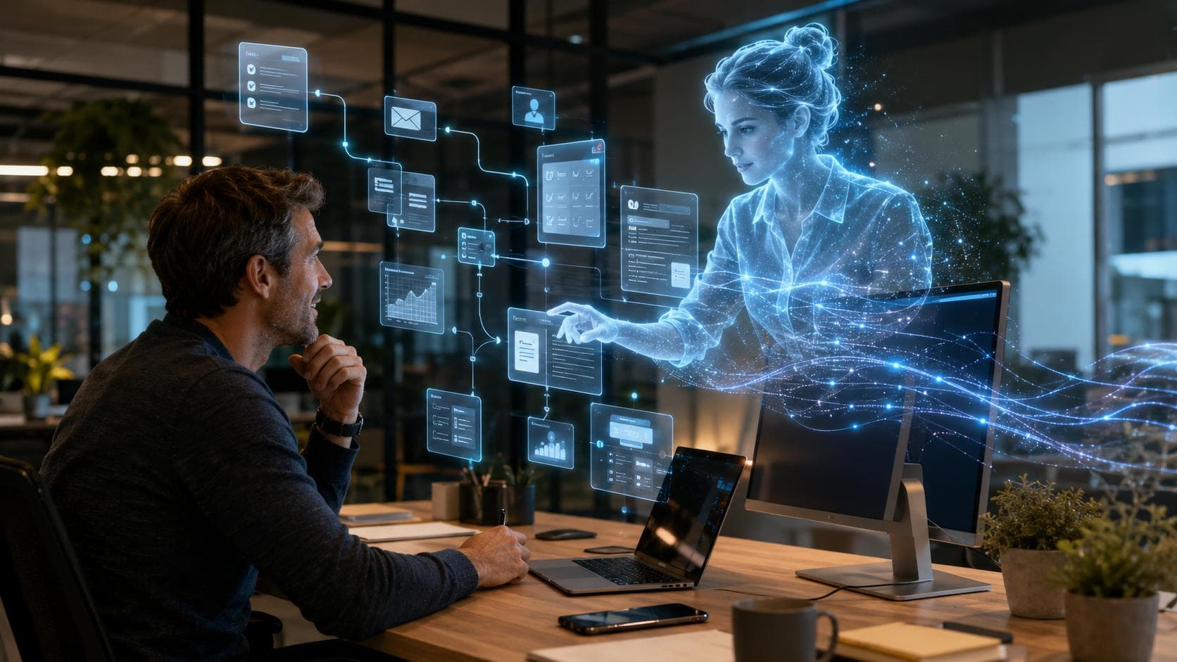 AI agent ühendub ettevõtte süsteemidega